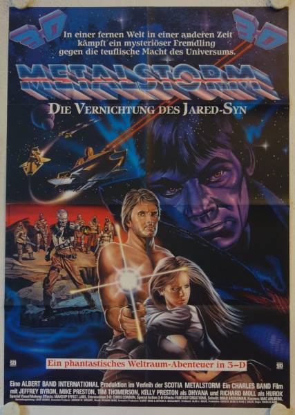 Metalstorm - Die Vernichtung des Jared-Syn originales deutsches Filmplakat